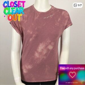 👛2/$15 Unique Stretchy UNBRANDED Statement Tie Dye Bat Sleeves Long Length Hi-Lo